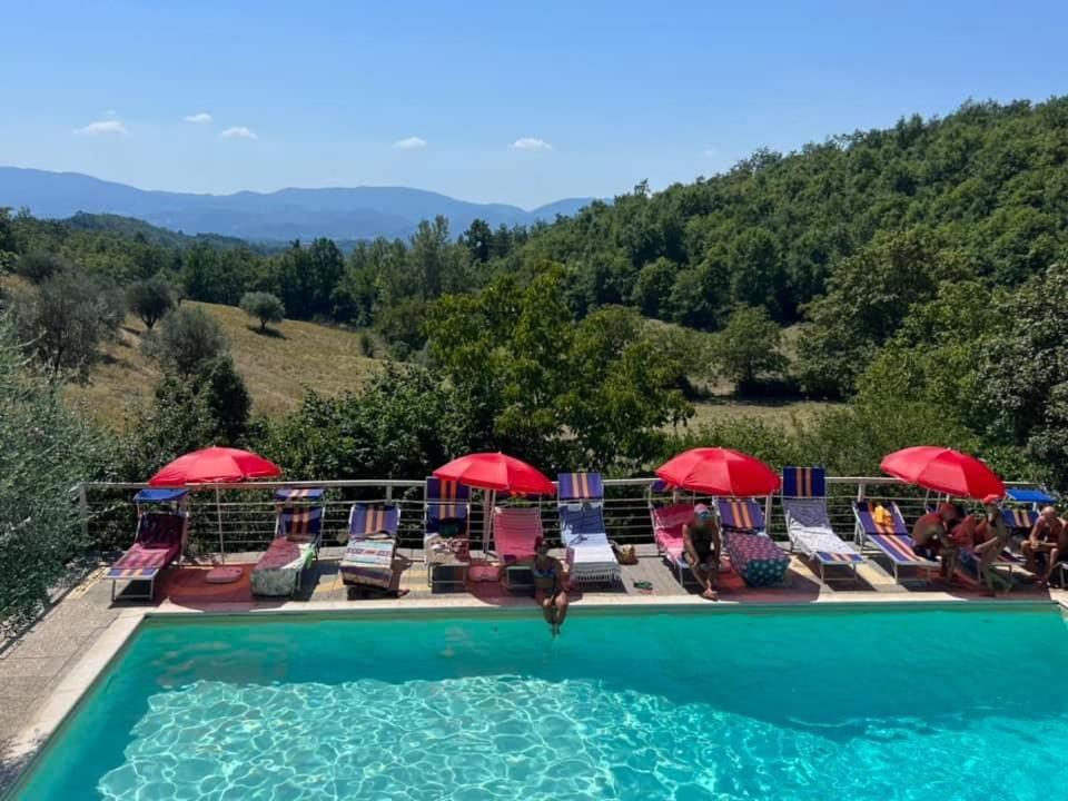 Ala Di Maniero In Agriturismo Valdrago In Toscana, Nel Verde Mugello Sulle Colline Di Firenze 보르고산로렌조 외부 사진